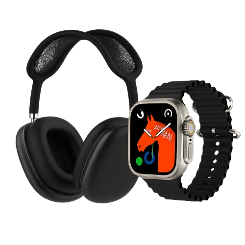 C9 Ultra 2 Smart Watch + TWS Headphones | Bluetooth Calling & Fitness Tracker Watch