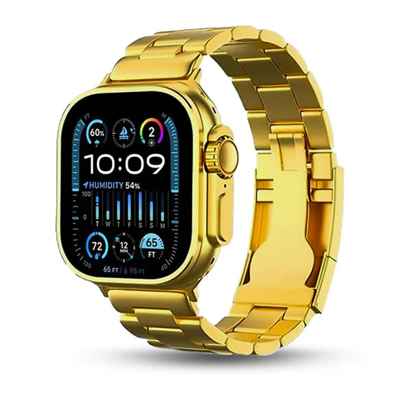 i20 Ultra Max Suit 7‑in‑1 Smartwatch + Wireless Earbuds Combo