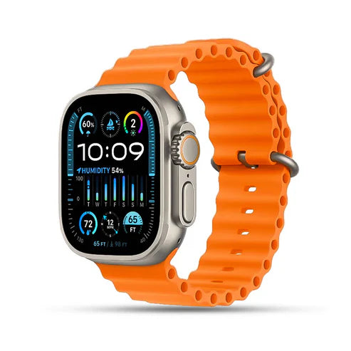 S10 Ultra 2 BIG Smart Watch β 7 Straps (6 Silicone + 1 Steel) | Fitness, Calling & Health Tracker Watch