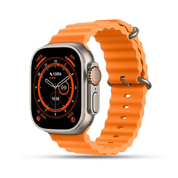 i20 Ultra Max Suit 7‑in‑1 Smartwatch + Wireless Earbuds Combo